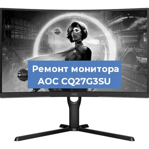 Замена конденсаторов на мониторе AOC CQ27G3SU в Воронеже